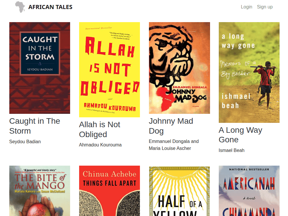 African Literature Library